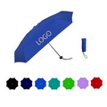 5-Section Micro Mini Folding Umbrella (42" Arc)